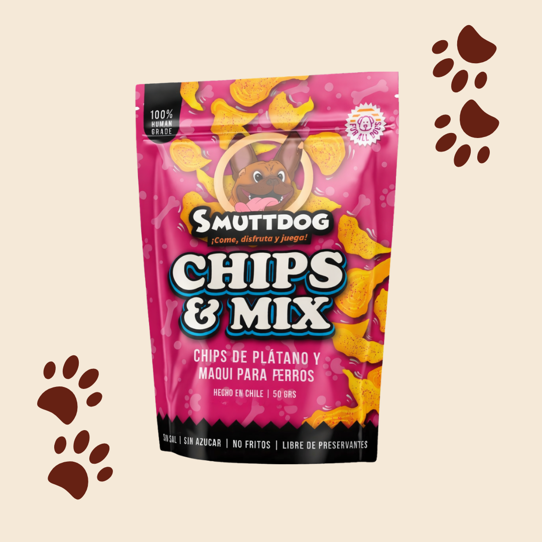 CHIPS & MIX Plátano con maqui